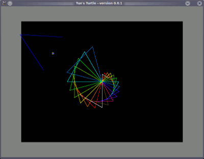 Screenshot of Tux's Turtle